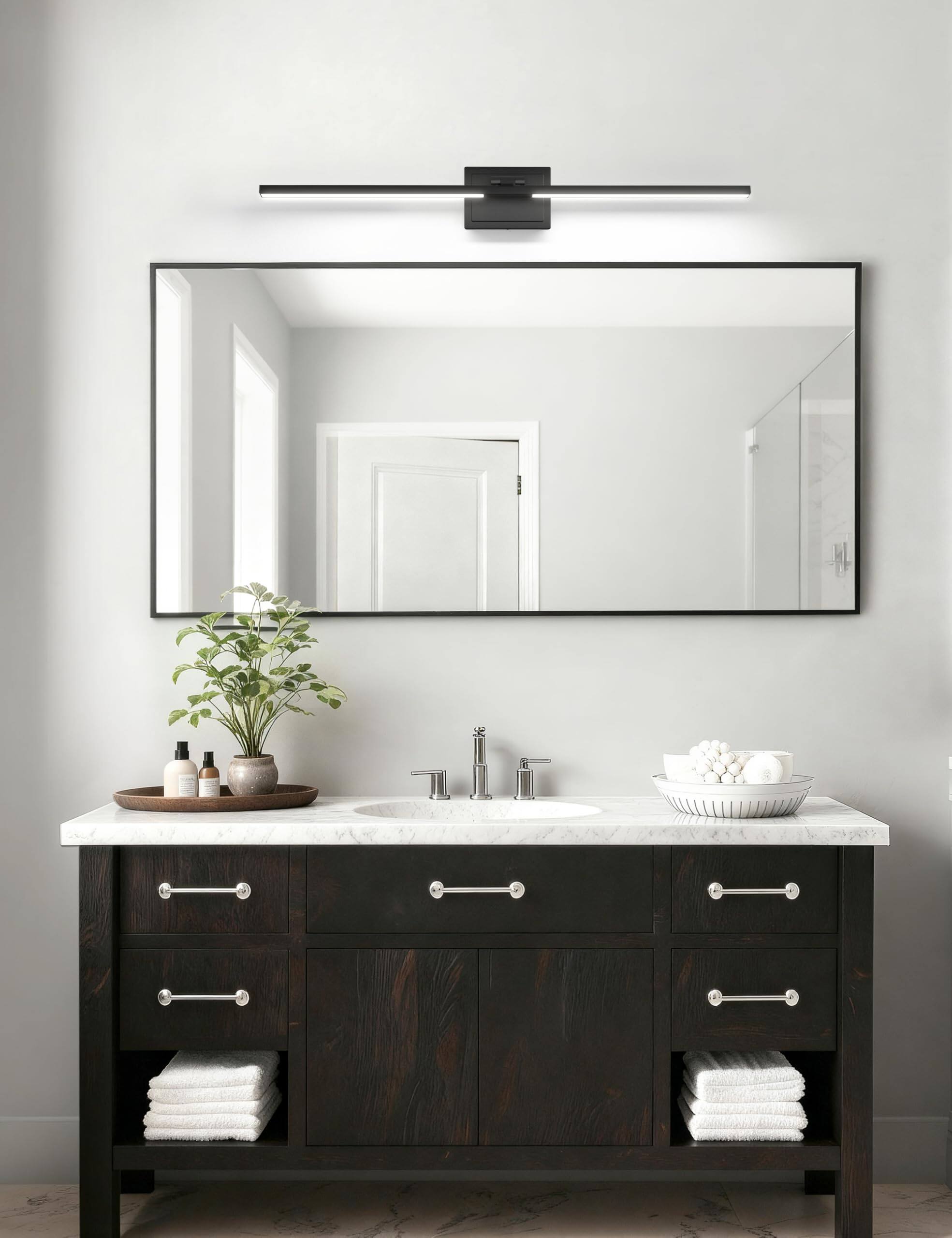 Alt View 2. Earthley Blooms - Bathroom Vanity Light Inch cct Dimmable w Led Fixture Over Mirror Bar Lights For Bathrooms Cabinets - 39.4 inch.