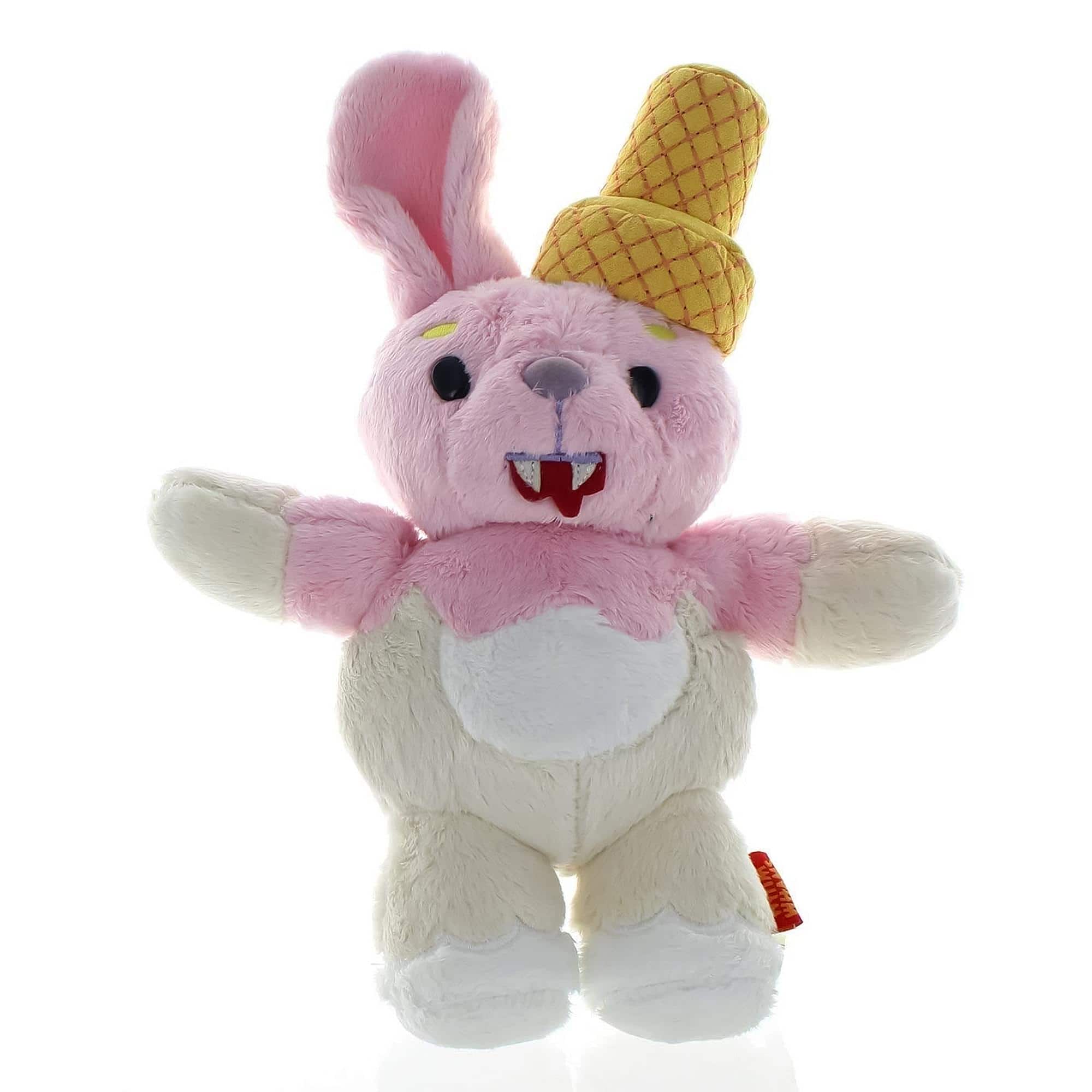 Crowded Coop - WhimWham 8" Plush, Bunny Ice Cream Cone Vampire - Multi-Color