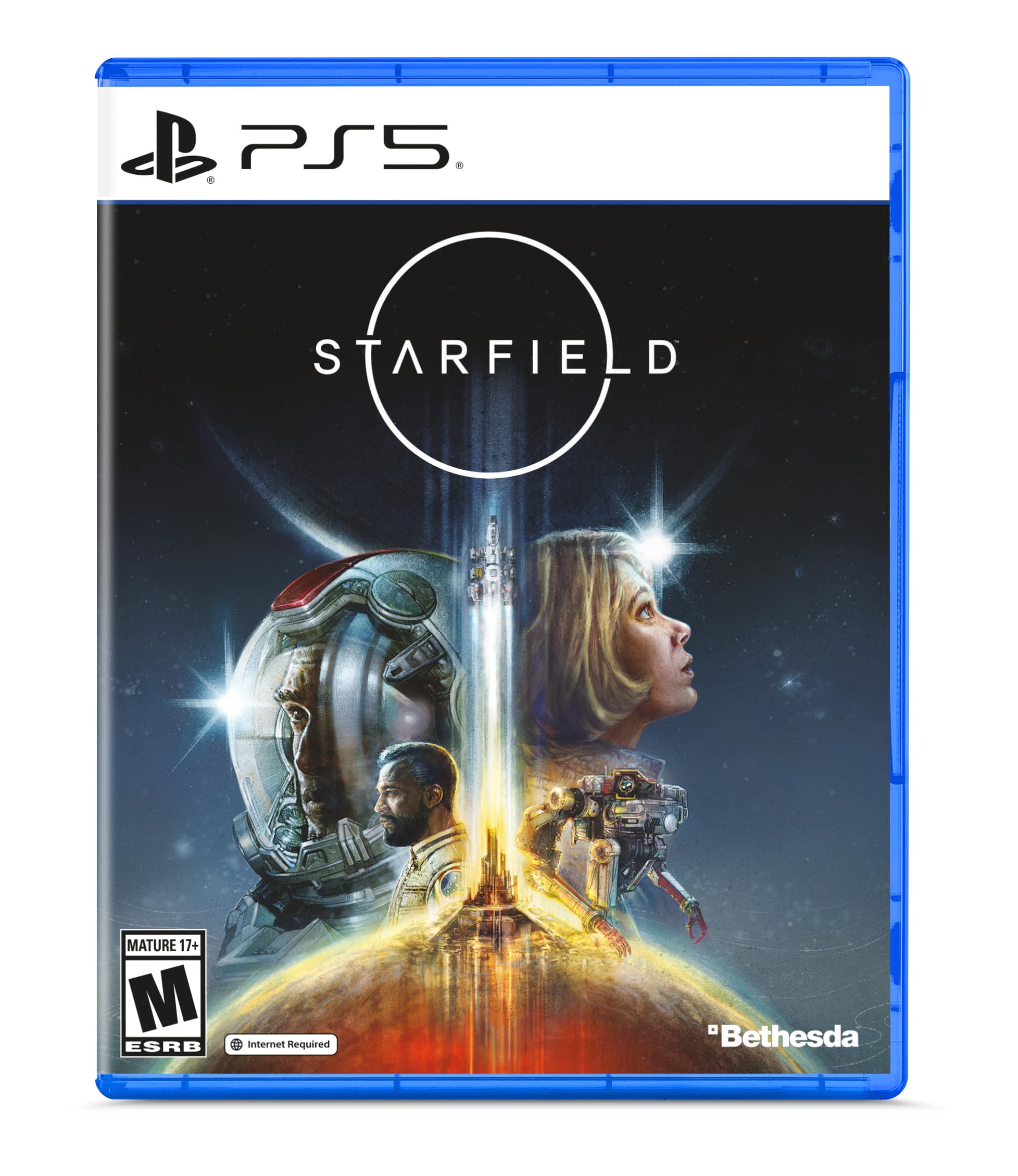 PS5 STARFIELD MATURE 17+ M ESRB Internet Required "Bethesda