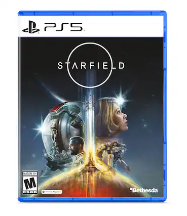 PS5 STARFIELD MATURE 17+ M ESRB Internet Required "Bethesda - M (Mature 17+)
