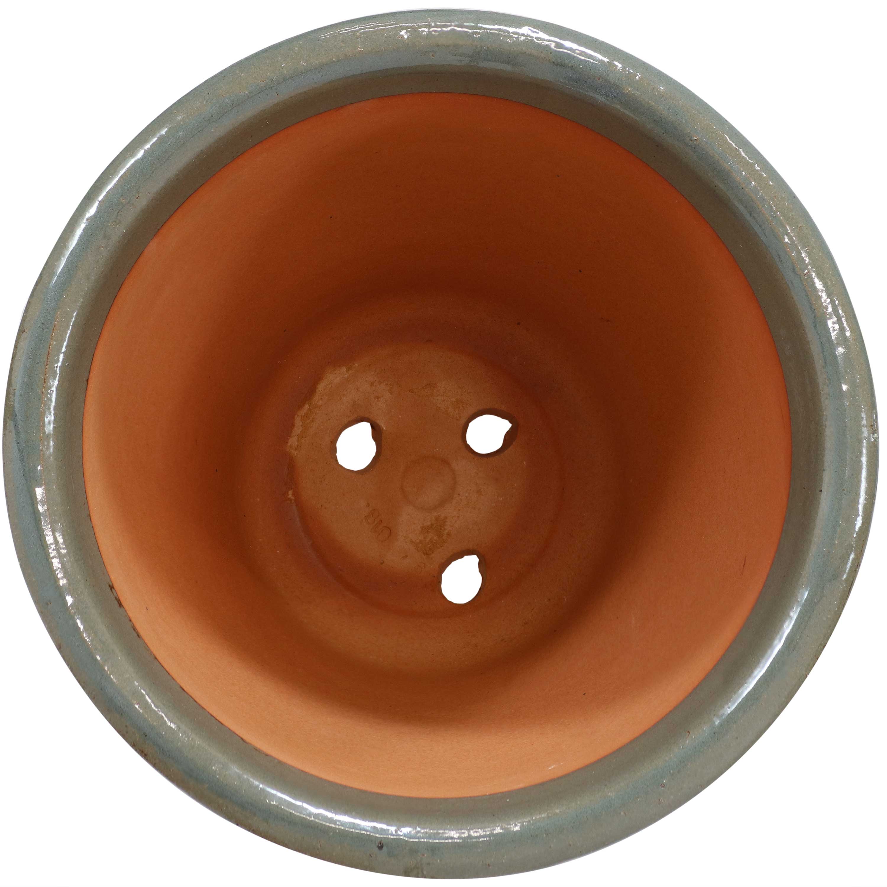 Alt View 10. Sunnydaze - 15 in Studio High-Fired Glazed Ceramic Planter - Gray.