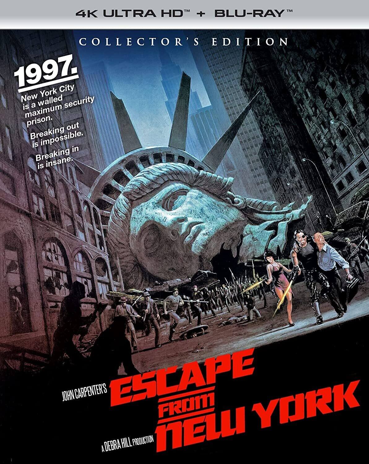 Escape from New York (Collector's Edition)   - 4K Blu-Ray [4K Ultra HD Blu-ray]