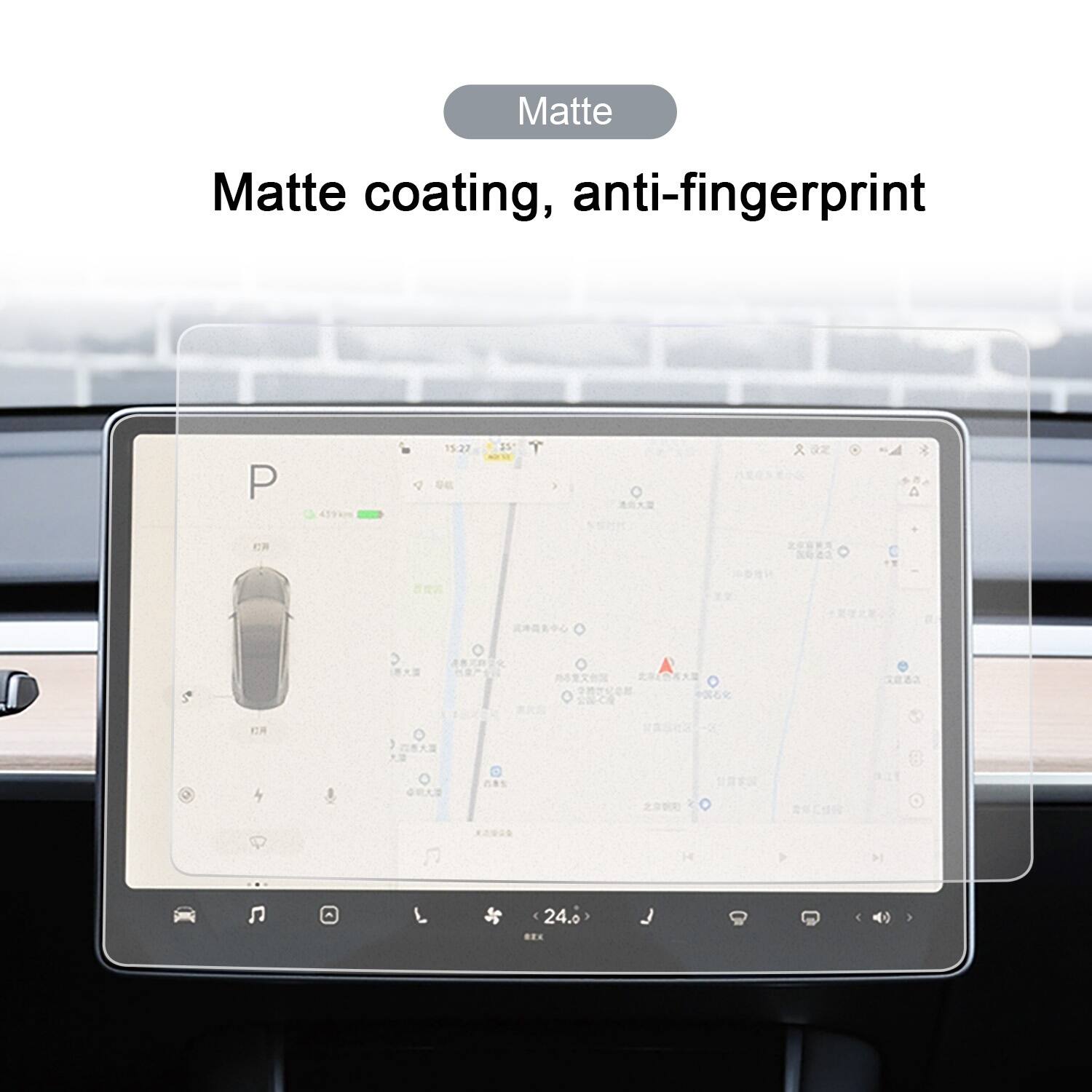Matte coating, anti-fingerprint. 479 km, 15:27. 92 R. O: 542. F C e e 2 R 1 4 D 24.0 ...