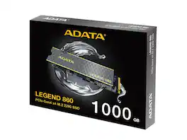 ADATA - Legend 860 PCIe 1TB Gen4 x4 M.2 2280 SSD Solid State Disk Model SLEG-860-1000GCS