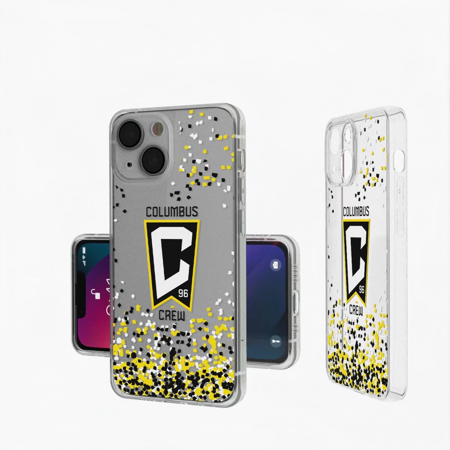 Keyscaper - MLS - Columbus Crew iPhone Confetti Clear Case - 12/12 Pro - Multicolor price history on PriceWatchPro