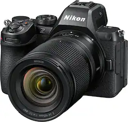 Nikon - 4K Video Z5II Mirrorless Camera Body w/ NIKKOR Z 24-105mm - Black