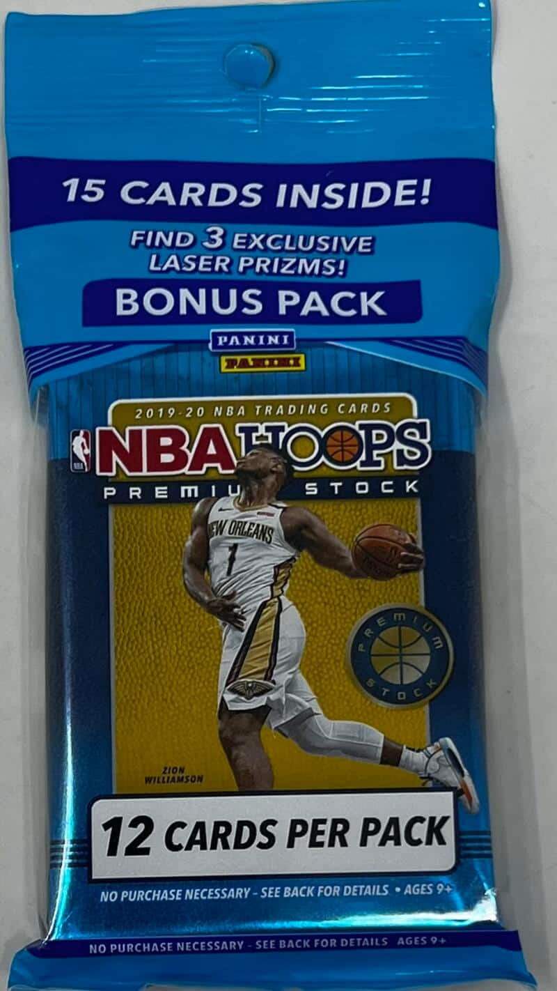 2019-20 Panini Hoops Premium Stock Basketball Pack