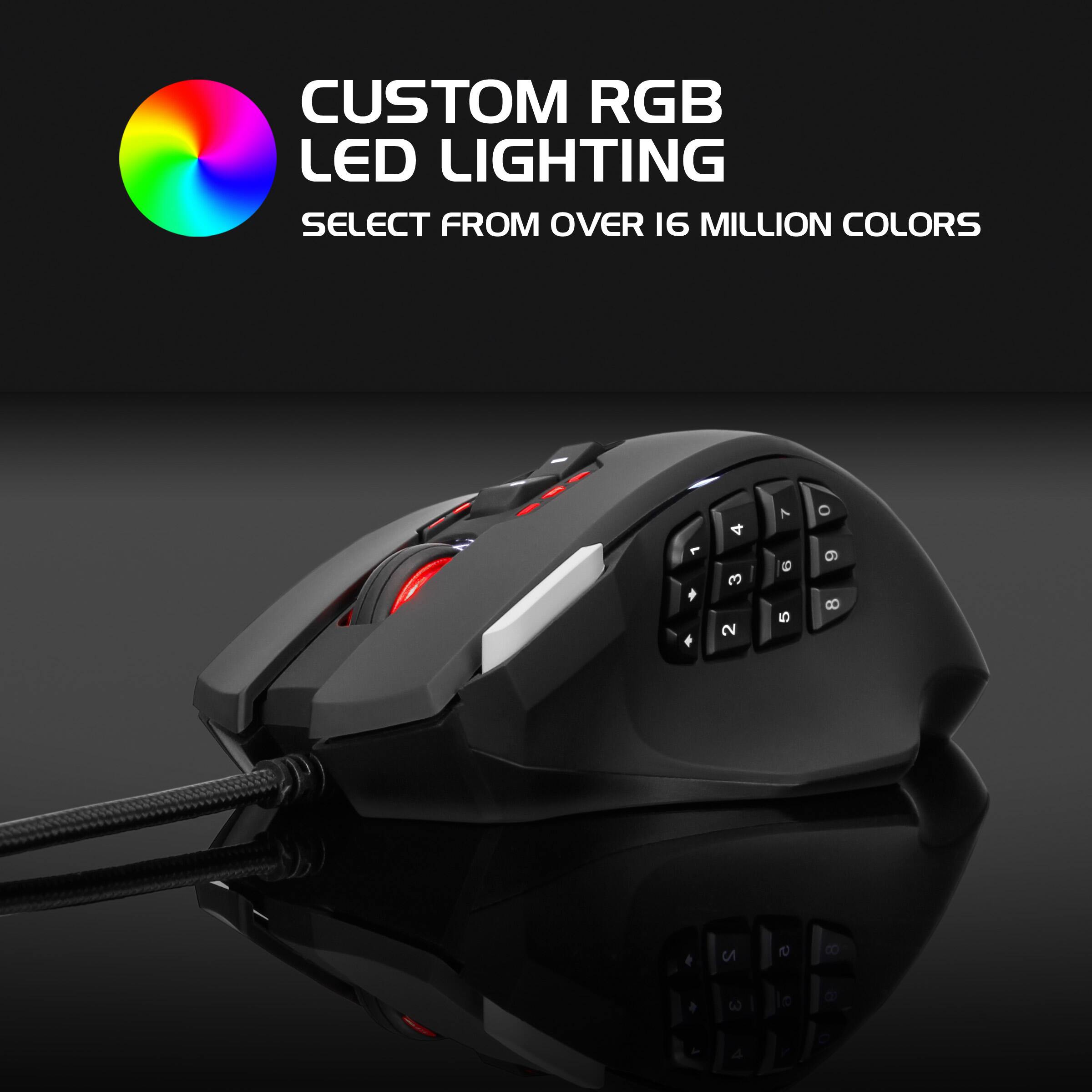 CUSTOM RGB LED LIGHTING  
SELECT FROM OVER 16 MILLION COLORS