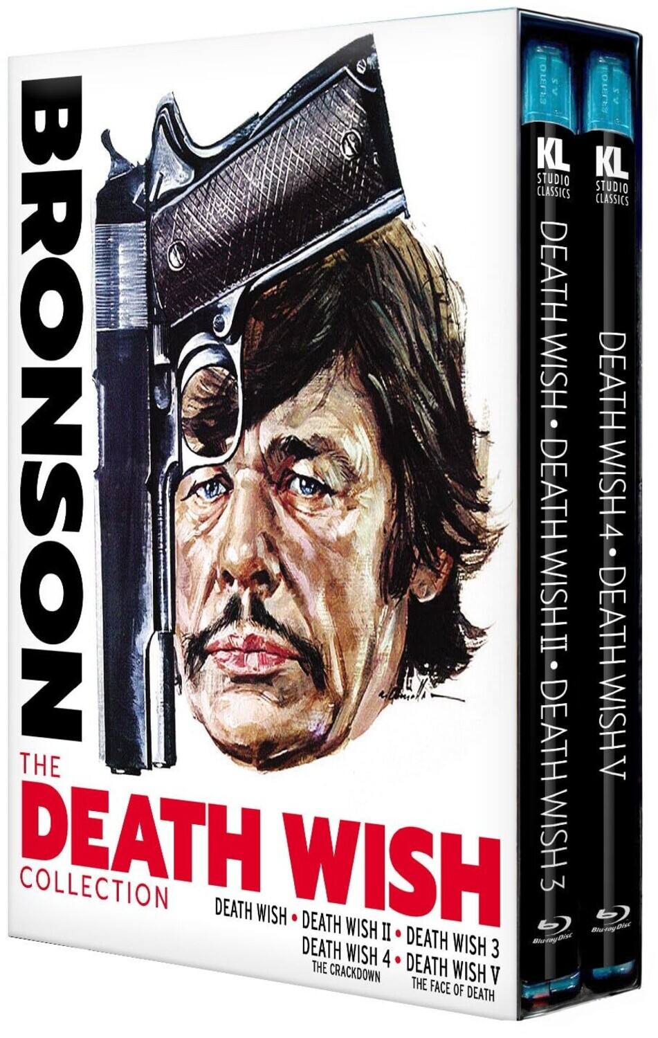 Front. The Death Wish Collection   - BLU-RAY.