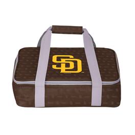 Logo Brands - San Diego Padres Casserole Caddy Bag - Brown