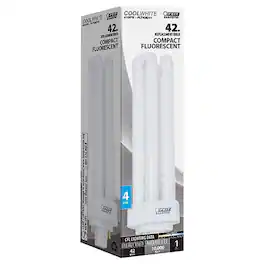 FEIT ELECTRIC - 42 W PL 6.59 in. L CFL Bulb Cool White Specialty 4100 K 1 pk
