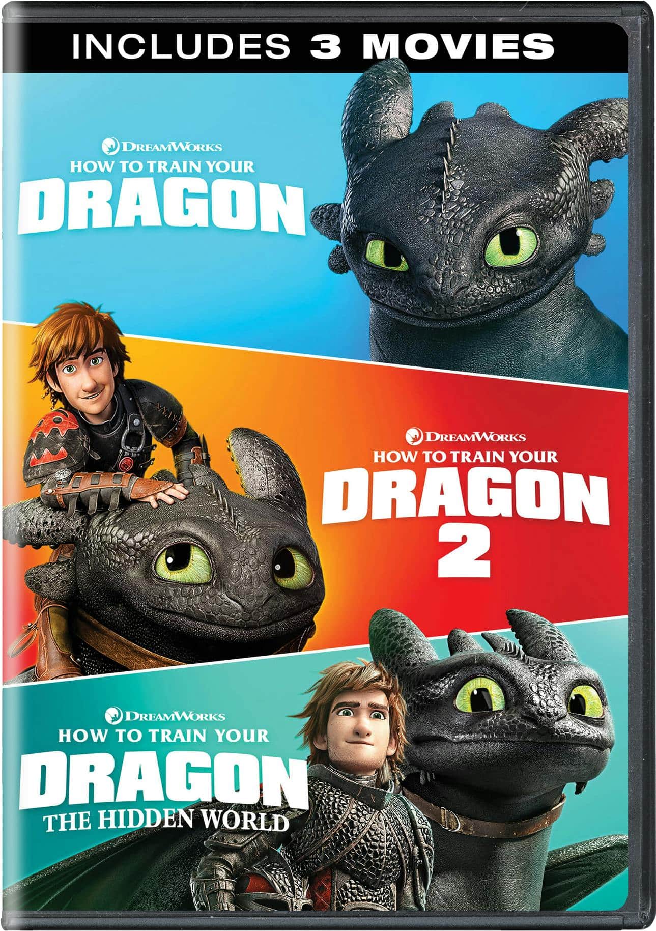 How To Train Your Dragon: 3-Movie Collection (DVD Set) [DVD]