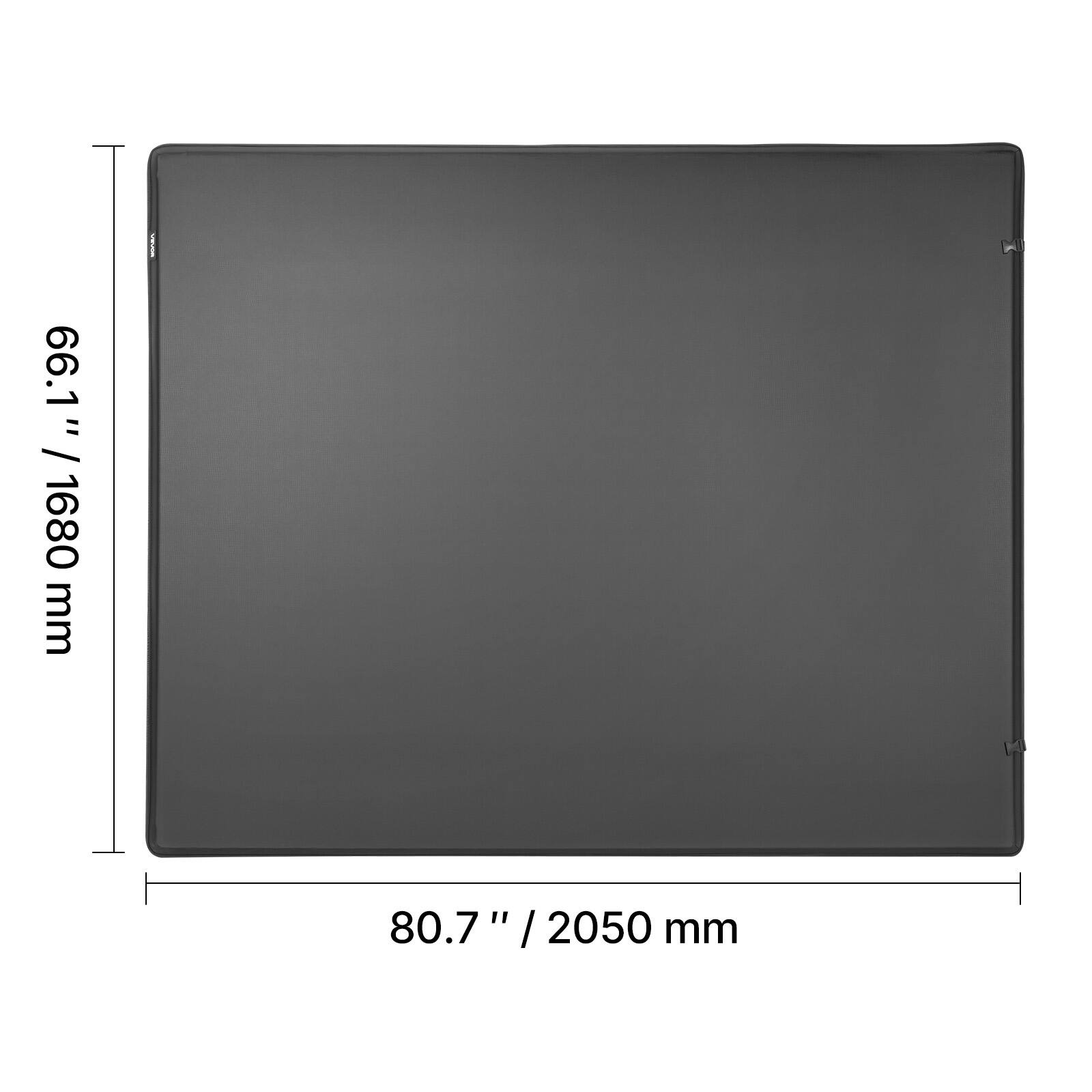 66.1" / 1680 mm  
80.7" / 2050 mm