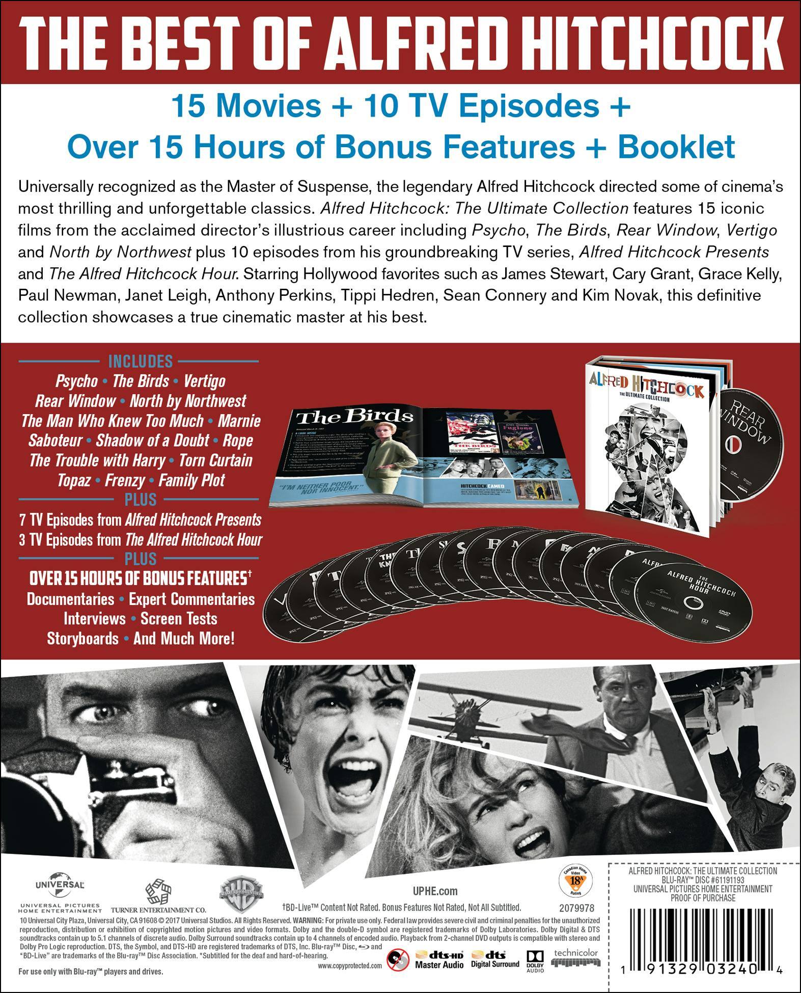 Angle. Alfred Hitchcock: The Ultimate Collection [Blu-ray].