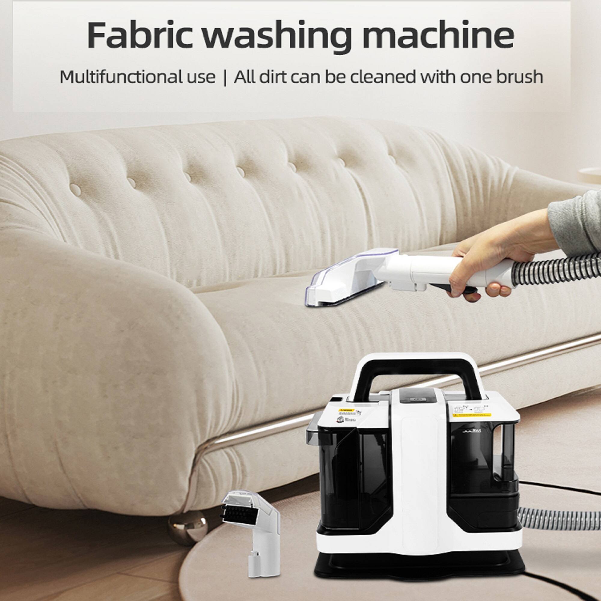 Fabric washing machine Multifunctional use | All dirt can be cleaned with one brush