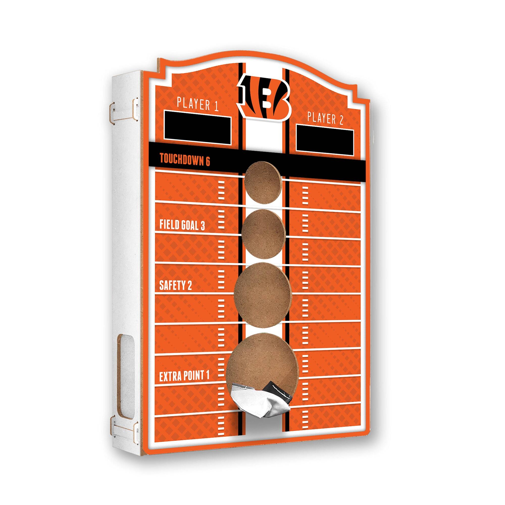 PLAYER 1  
TOUCHDOWN 6  
FIELD GOAL 3  
SAFETY 2  
EXTRA POINT 1  

PLAYER 2