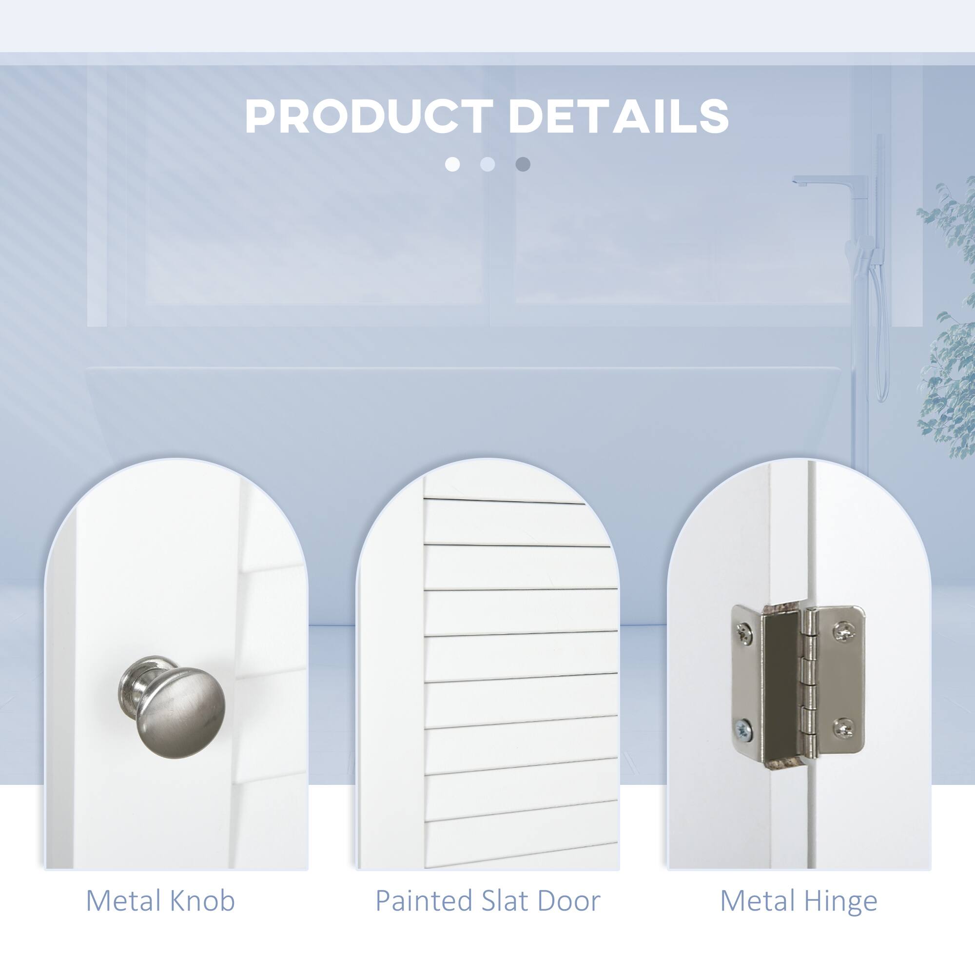 PRODUCT DETAILS

Metal Knob
Painted Slat Door
Metal Hinge