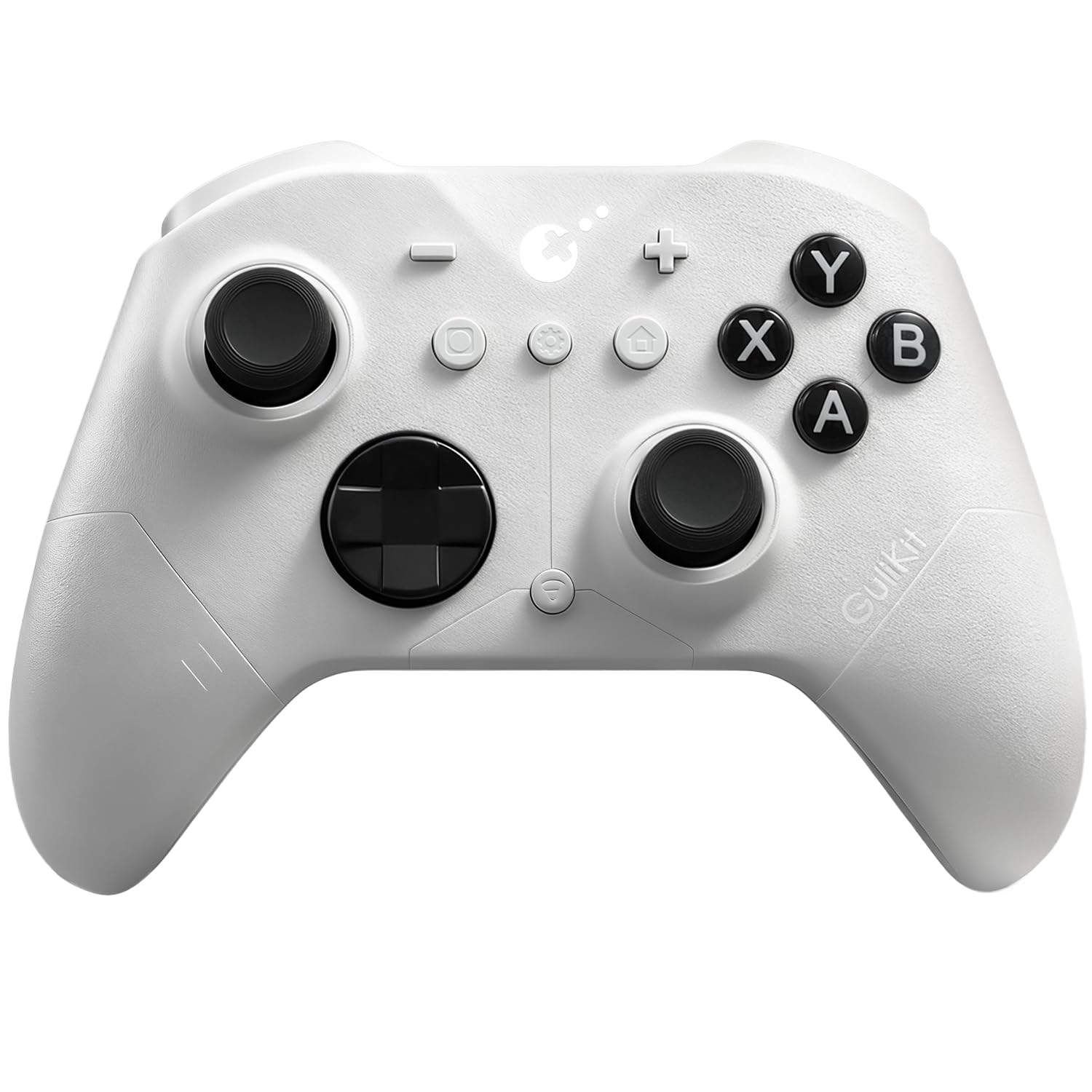 Front. Dazzling Pops - es fastest controller tmr anti drift anti snapback joysticks latency 25ms with pc switch android switch - ES PRO-White.