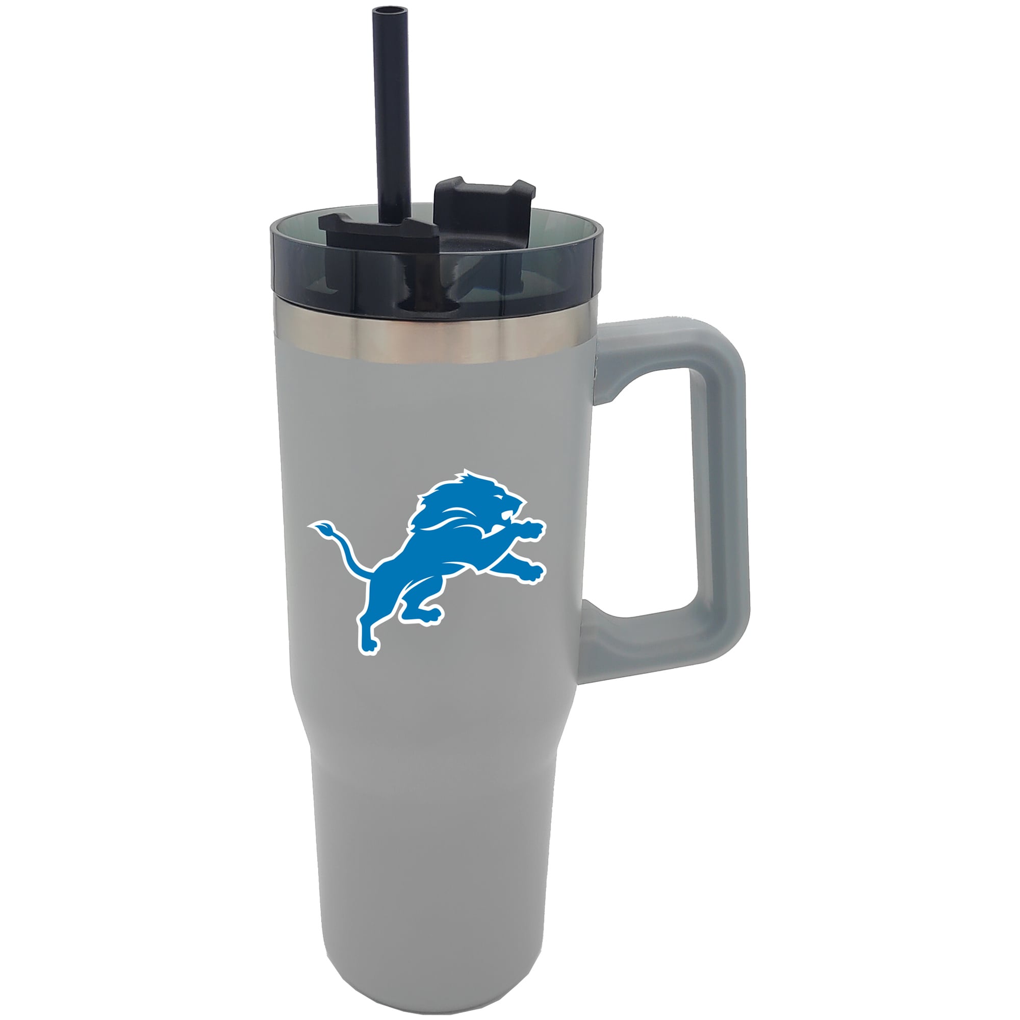 Alt View 1. Pegasus - Detroit Lions 60" x 70" Logo Blanket and 30oz Stainless Steel Tumbler Combo - Multicolor.