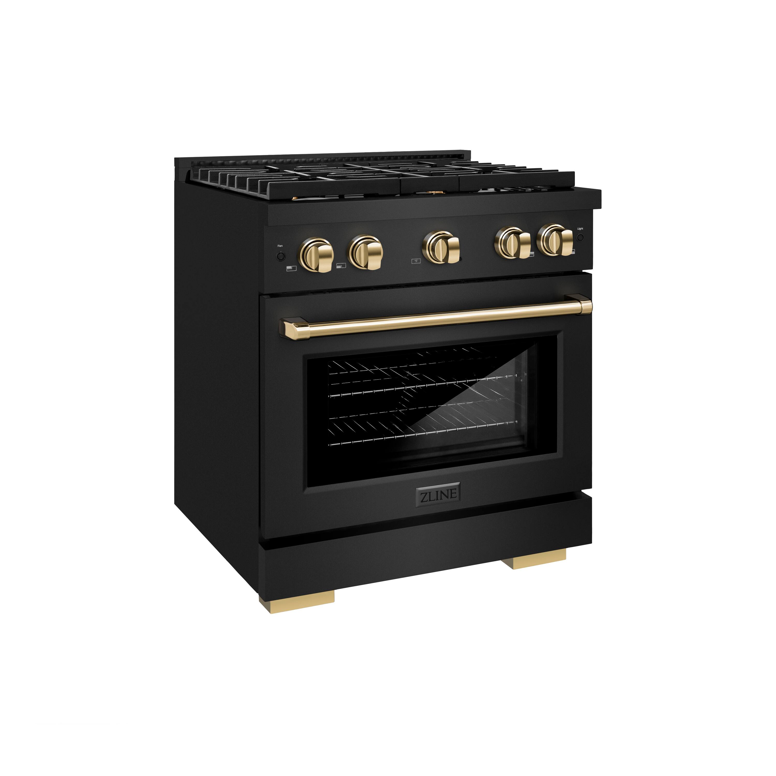 The text on the image reads "47T ZLINE," which indicates that the oven is a 47-inch ZLINE model.