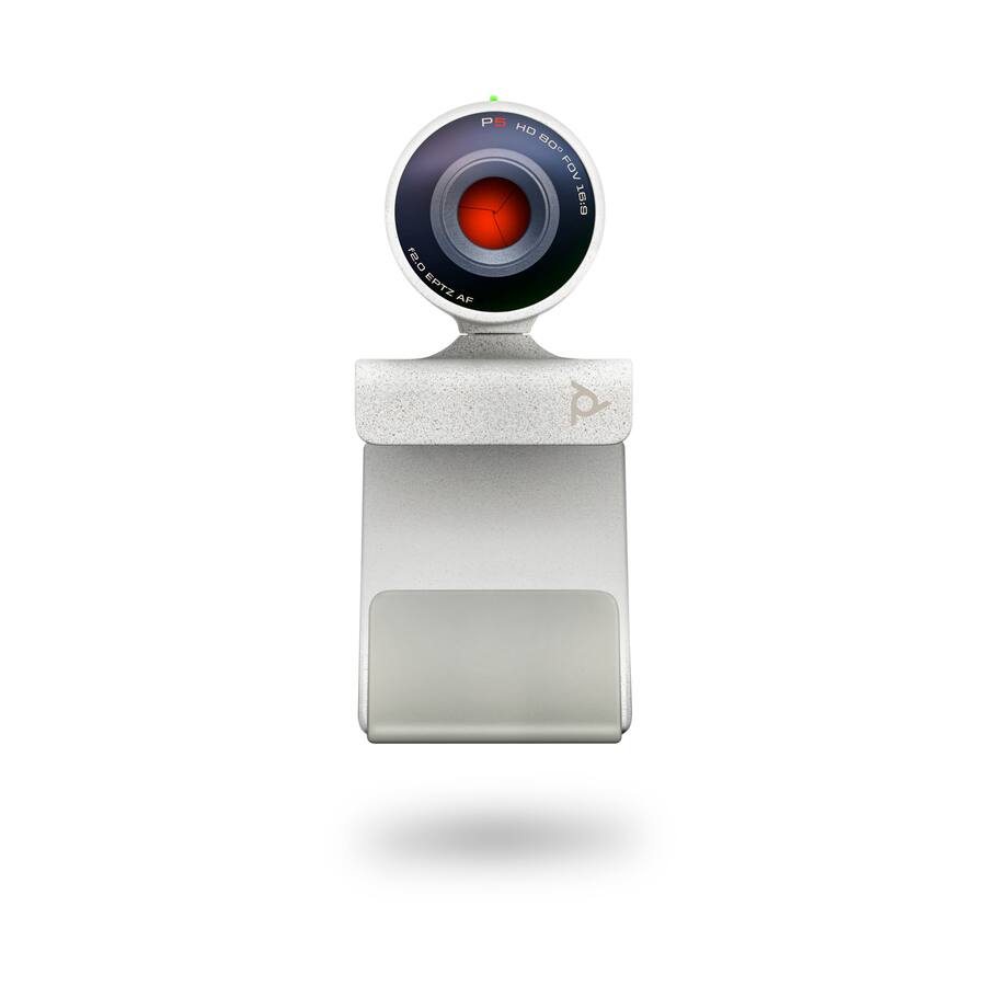 Polycom Camera For Screen Polycom Poly Studio P5 1080p Webcam for Desktop White 2200-87070-001 ...