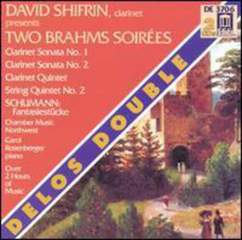 David Shifrin - Two Brahms Soirees  - COMPACT DISCS