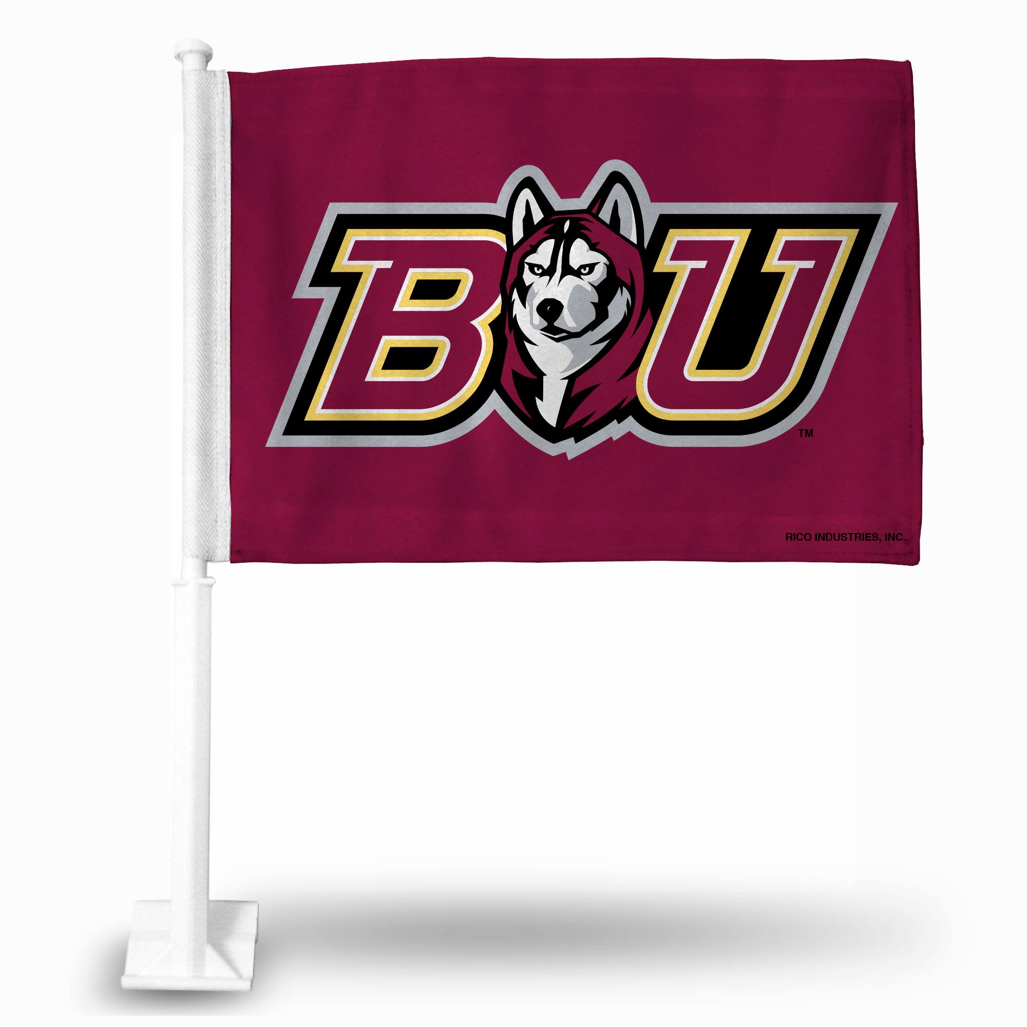 Rico Industries - Bloomsburg Huskies 11X14 Window Mount 2-Sided Car Flag - Multi