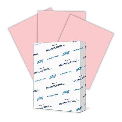 Hammermill - Colors Multipurpose Paper, 24 lbs., 8.5" x 11", 500 Sheets/Ream (104463) - Pink