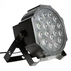 Front. On Stage Stands - On-Stage RGBLED100 LED Wash Light - "NA".