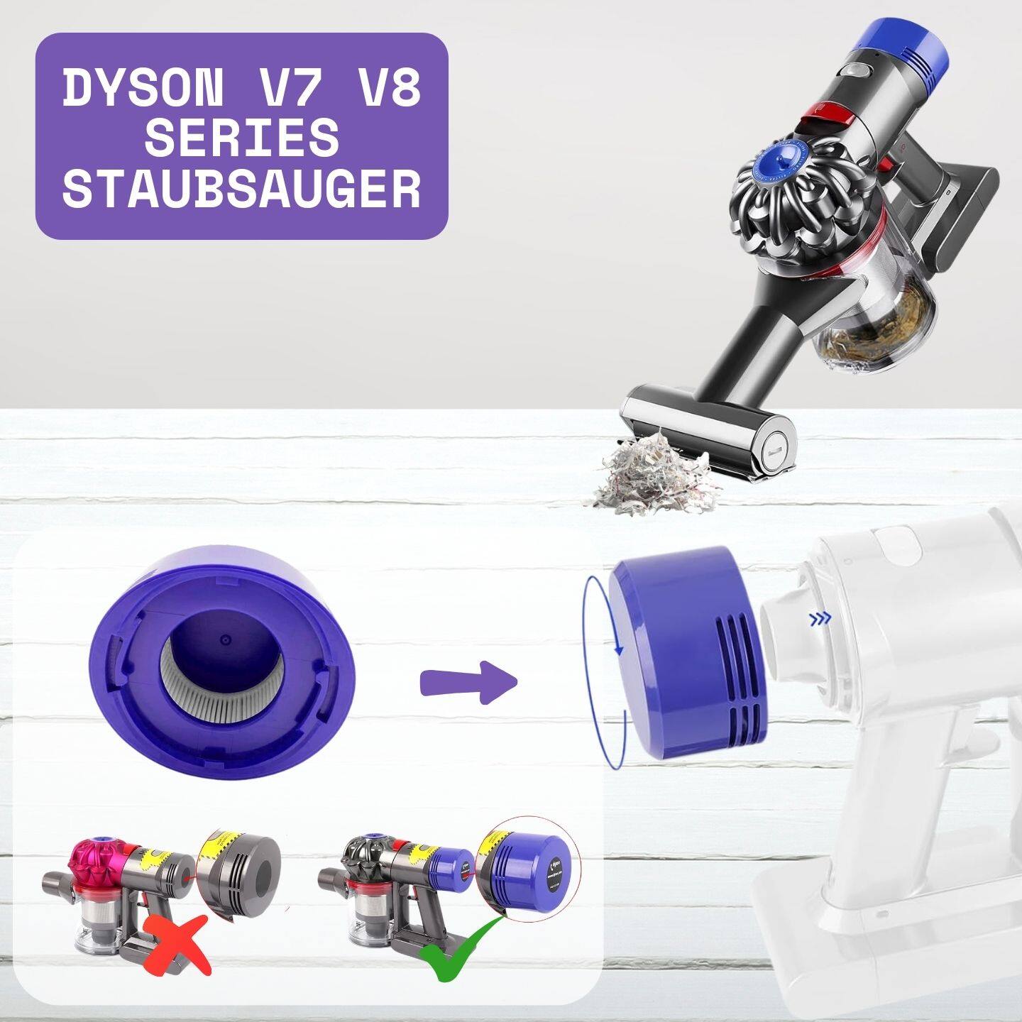 DYSON V7 V8 SERIES STAUBSAUGER