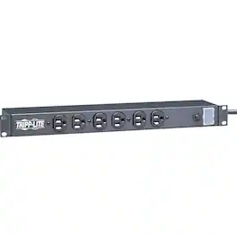Eaton Tripp Lite Series 14-Outlet Economy Network Server Surge Protector, 15 ft. (4.57 m) Cord, 3000 Joules, 1U - Black