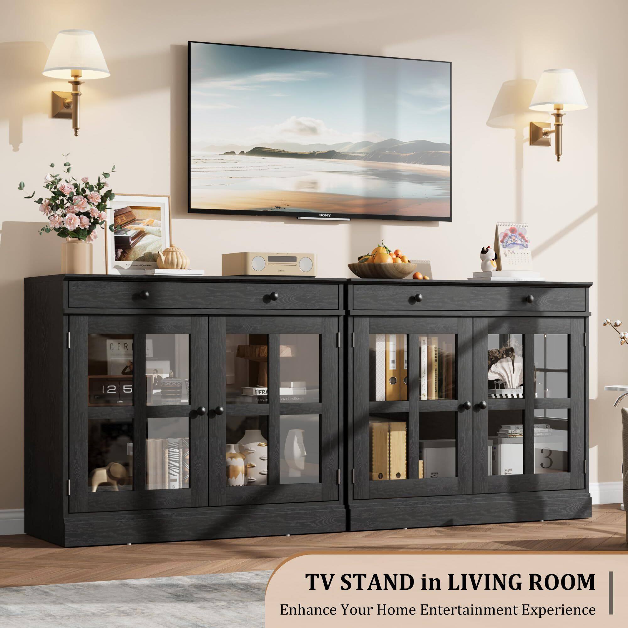 TV STAND in LIVING ROOM  
Enhance Your Home Entertainment Experience