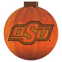Fan Creations - Oklahoma State Cowboys 12'' Pumpkin Sign - Orange