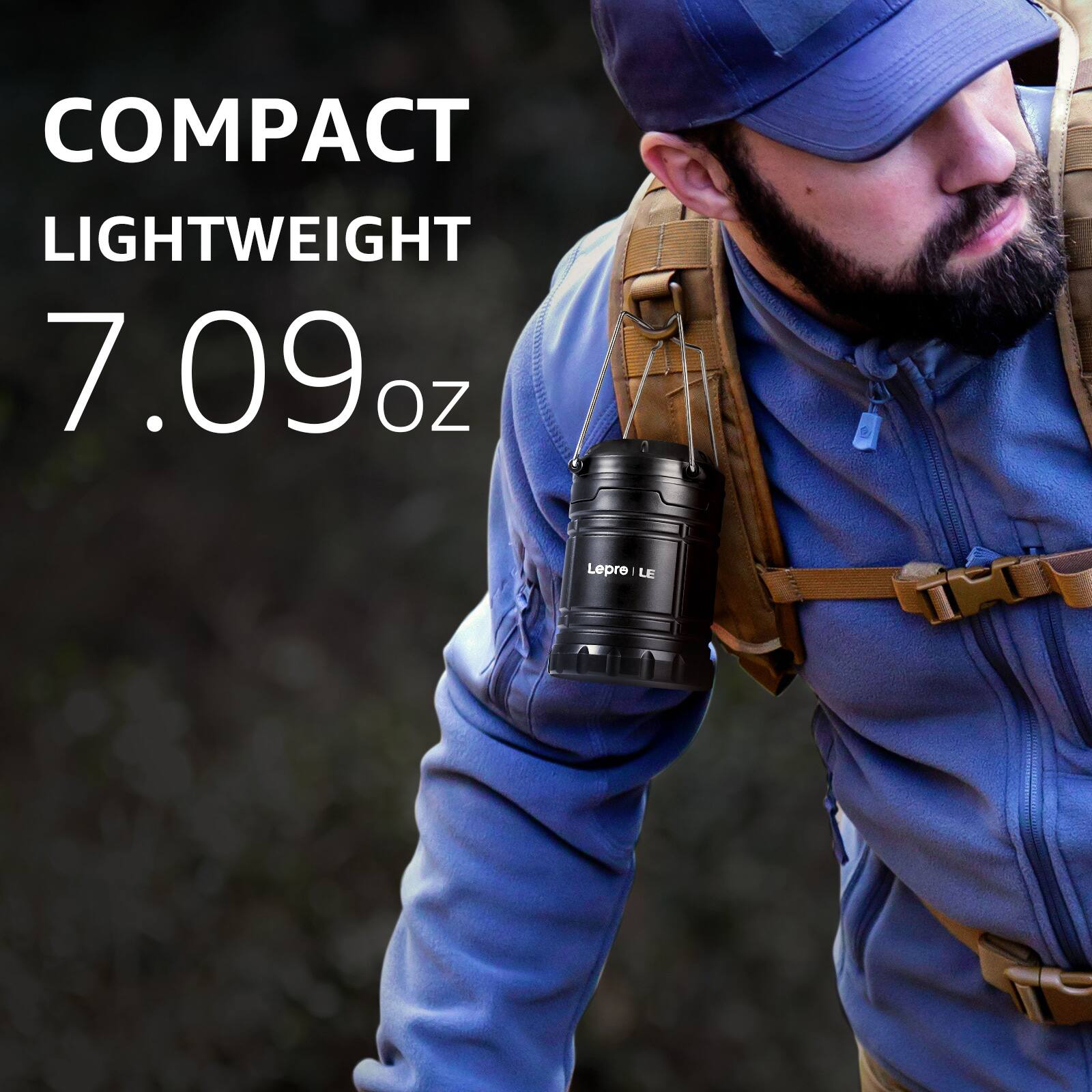 COMPACT  
LIGHTWEIGHT  
7.09 OZ  

Lepre | LE