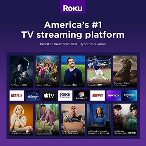 Roku  
America's #1 TV streaming platform  
Based on hours streamed—Hypothesis Group  

- The Witcher on Netflix  
- Encanto on Disney+  
- Ted Lasso on Apple TV+  
- Baseball on fubo  
- Paramours on HBO Max  
- Halo on Prime Video  
- Channel Discovery+  
- The Renc on The Roku Channel  
- ABC Live with Liney Davis on The Roku Channel  
- The Med Age on The Roku Channel  
- The Defunded on The Roku Channel  
- The Original on The Roku Channel  
- The Original on The Roku Channel  
- The Original on The Roku Channel  
- The Original on The Roku Channel  
- The Original on The Roku Channel  
- The Original on The Roku Channel  
- The Original on The Roku Channel  
- The Original on The Roku Channel  
- The Original on The Roku Channel  
- The Original on The Roku Channel  
- The Original on The Roku Channel  
- The Original on The Roku Channel  
- The Original on The Roku Channel  
- The Original on The Roku Channel  
- The Original on The Roku Channel  
- The Original on The Roku Channel  
- The Original on The Roku Channel  
- The Original on The Roku Channel  
- The Original on The