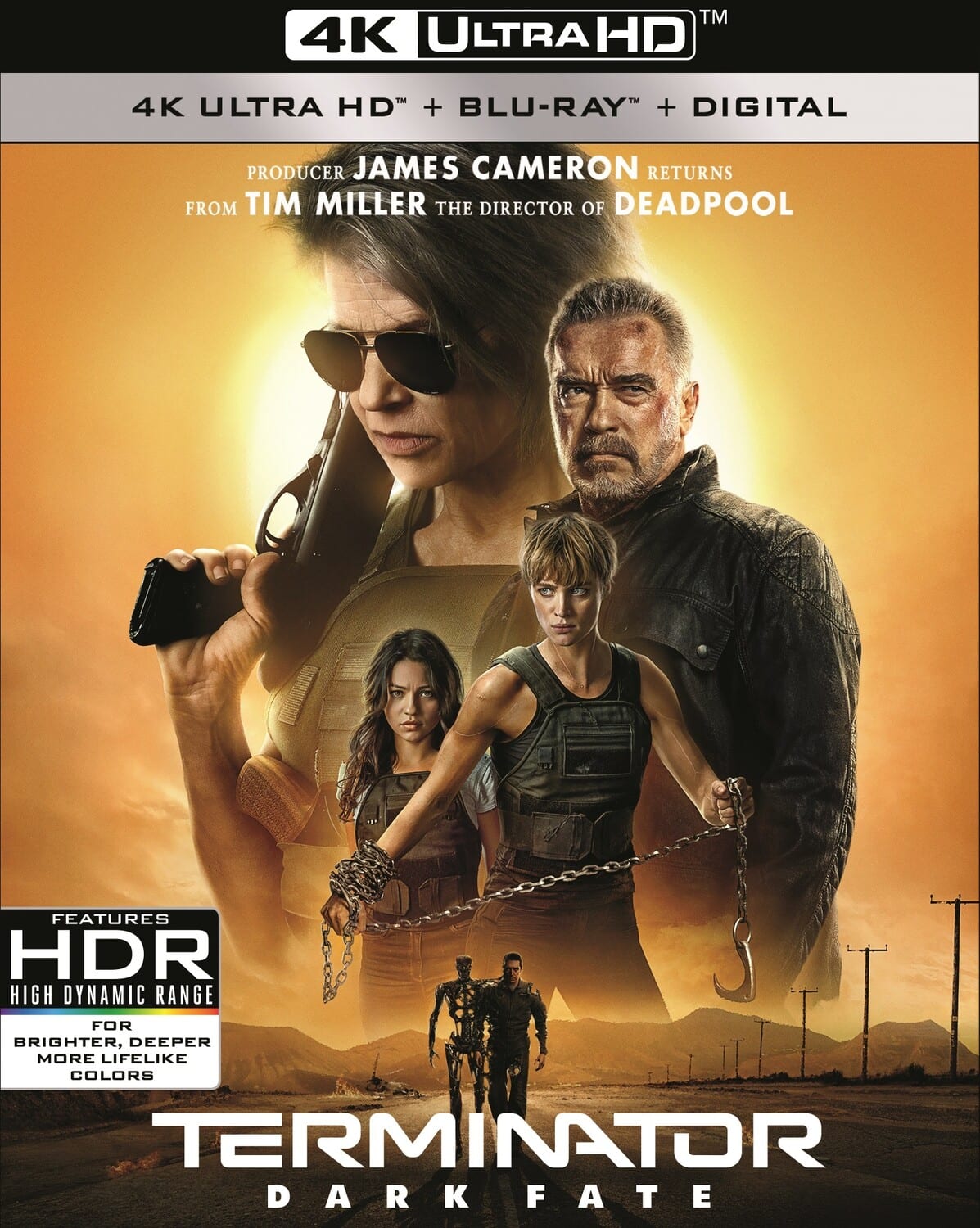 Front. Terminator: Dark Fate   - 4K Blu-Ray.