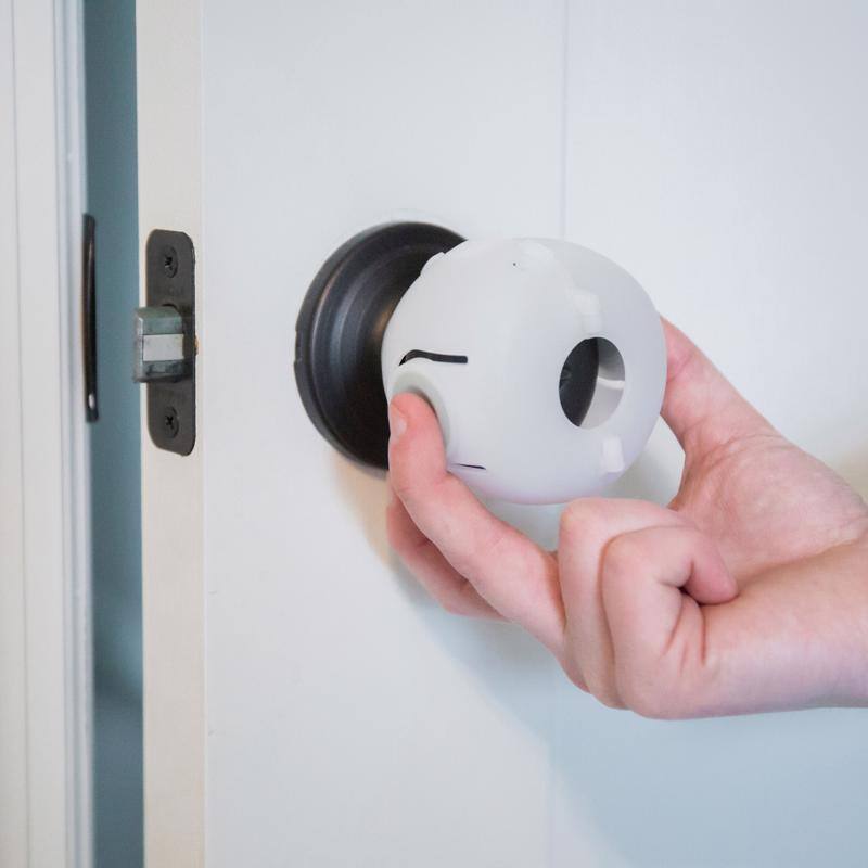 Angle. Regalos Siglo XXI - Regalo Clear Plastic Door Knob Covers 3 pk.