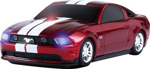 Angle Standard. Road Mice - Shelby Mouse - Red/White Stripe.