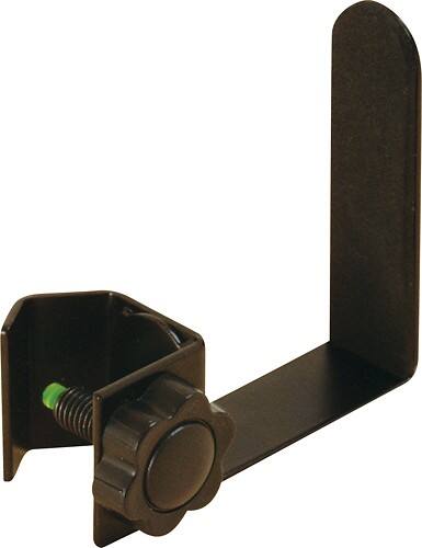 Angle Standard. On-Stage - Clamp-On Accessories Holder - Black.