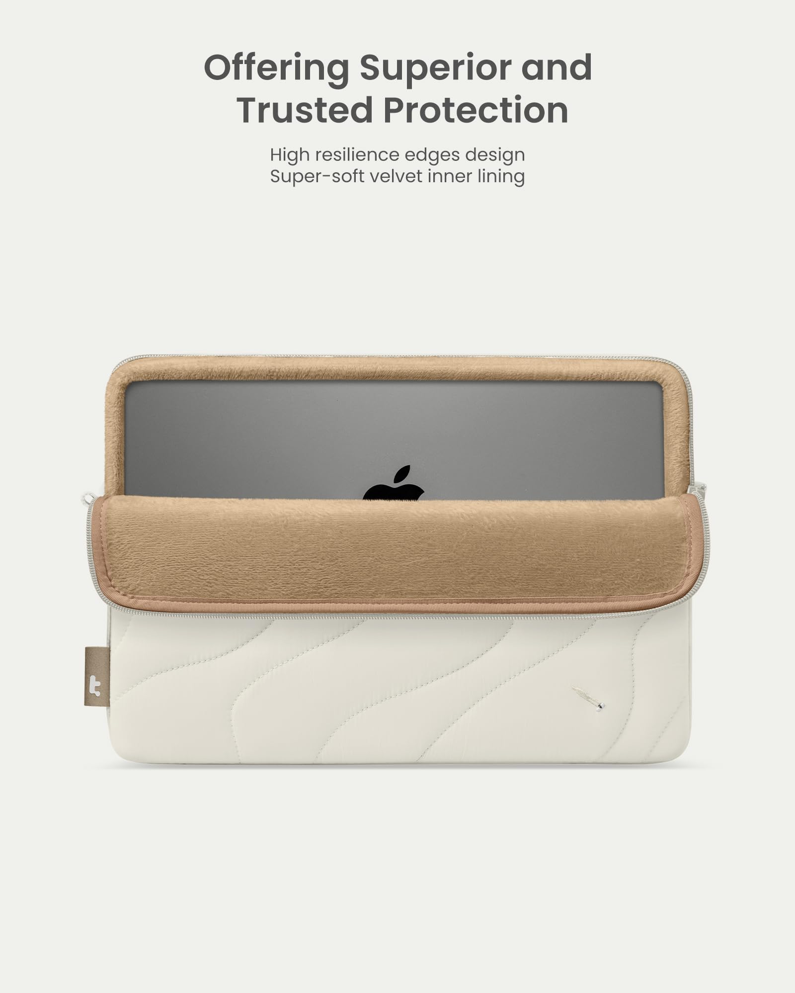 Offering Superior and Trusted Protection  
High resilience edges design  
Super-soft velvet inner lining