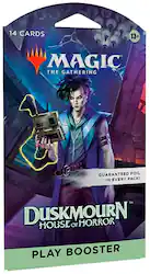 Wizards of The Coast - Magic: The Gathering Duskmourn: House of Horror Play Booster Sleeve - Front_Zoom