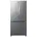 Front. Samsung - 33 in. Wide Bespoke AI 25 cu. ft. 3-Door French Door Refrigerator with Auto Ice Maker & All-Around Cooling - Stainless Steel.
