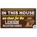 IN THIS HOUSE
we cheer for the
LEHIGH
MOUNTAIN HAWKS
for use INSIDE or OUTSIDE