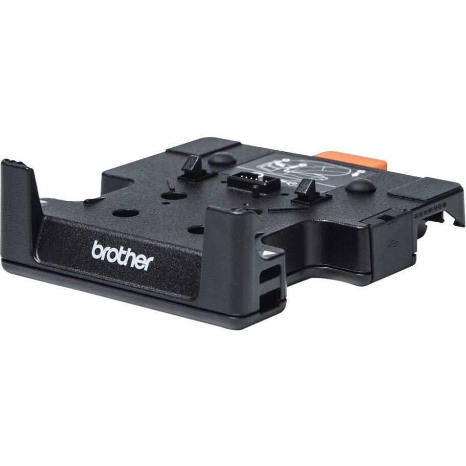 Alt View 2. Brother - Brother Cradle - Docking - Mobile Printer - Charging Capability.