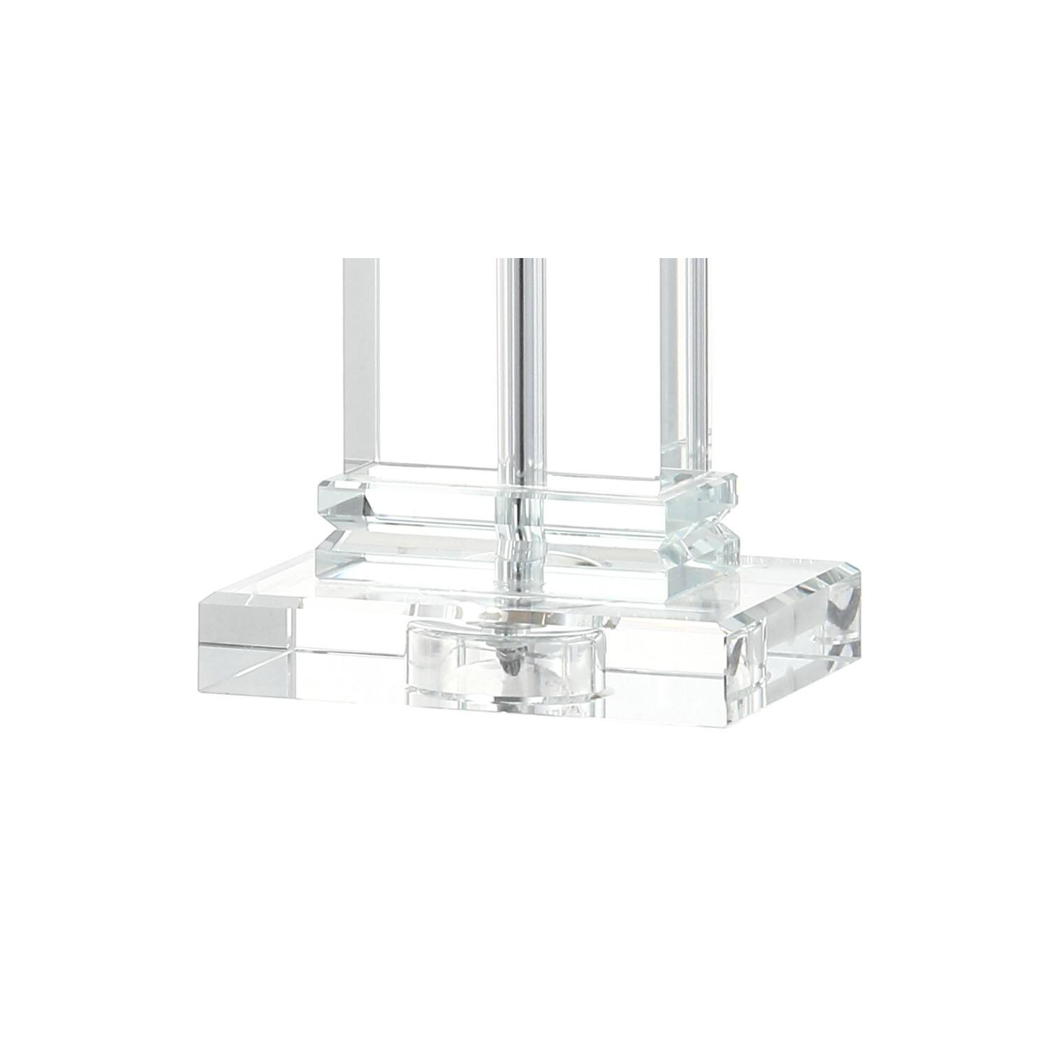 Alt View 7. Jonathan Y - Ophelia 23.5" Crystal LED Table Lamp, Clear - Clear.