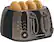 Angle Standard. Hamilton Beach - Black Ice 4-Slice Wide-Slot Toaster - Black.