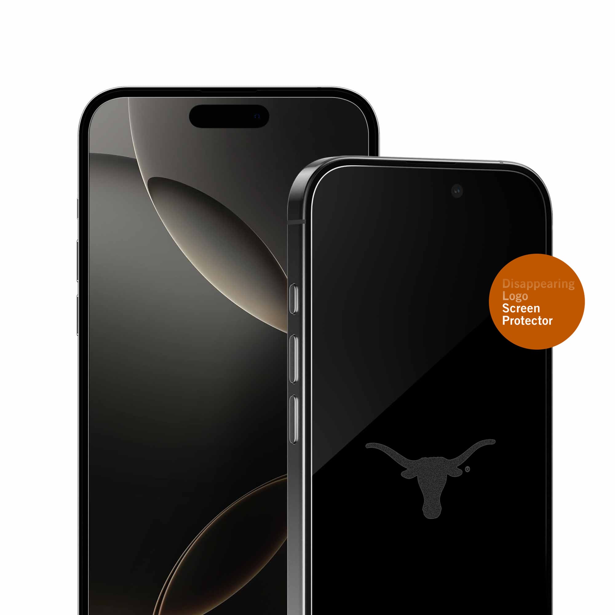 Disappearing Logo Screen Protector
