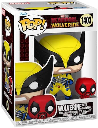 Funko POP! & Buddy: Deadpool 3 Wolverine with Babypool Funko POP! & Buddy: Deadpool 3 Wolverine with Babypool