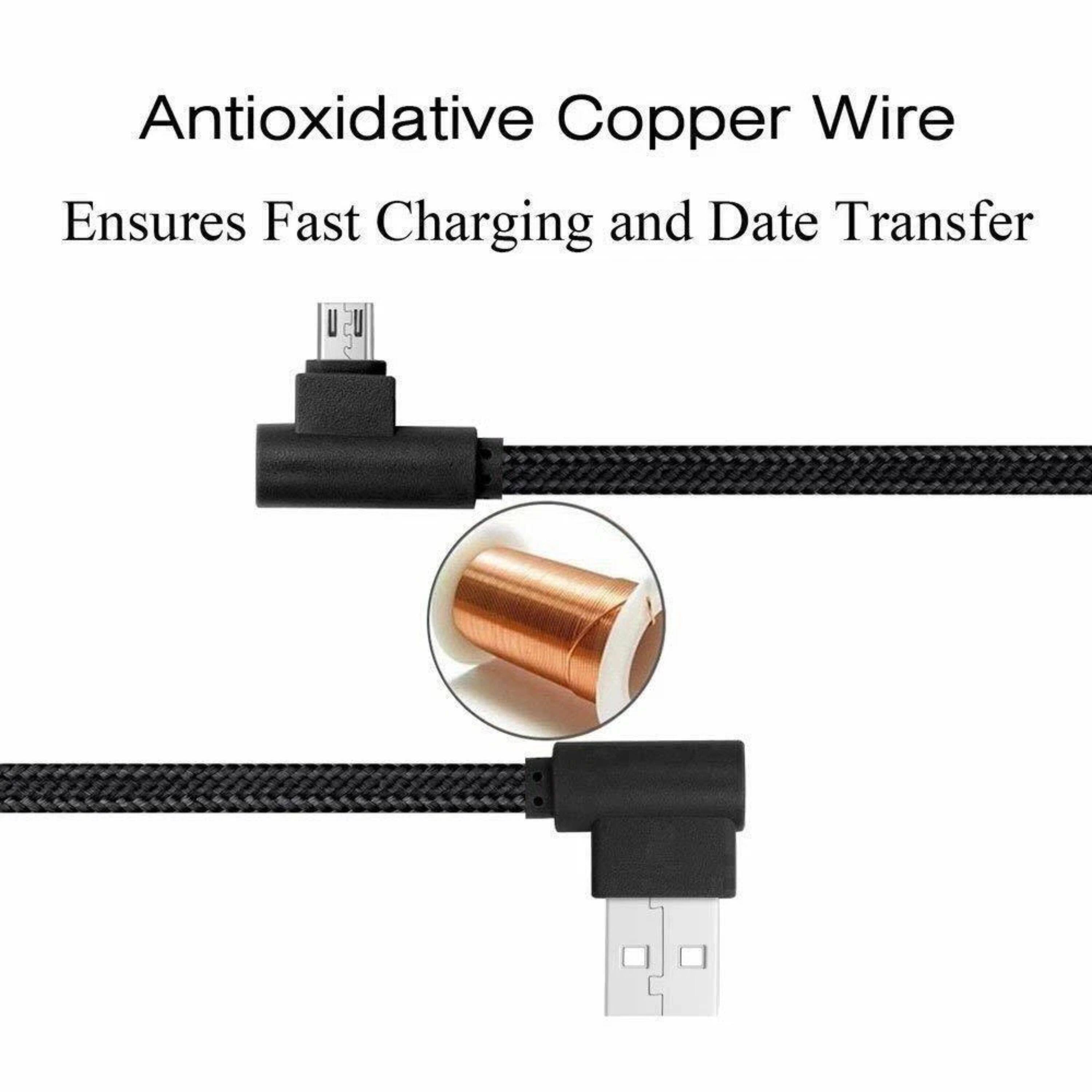 Antioxidative Copper Wire Ensures Fast Charging and Data Transfer