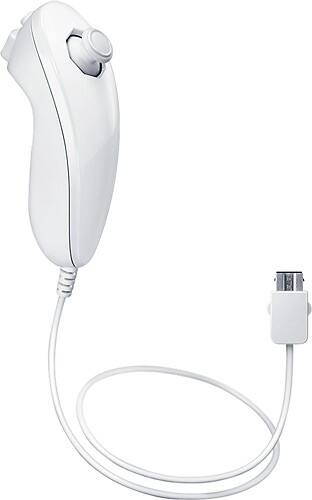 Front Standard. Wii - Refurbished Nunchuk Controller for Nintendo Wii.